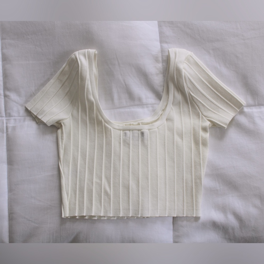 Kendall & Kylie Ribbed Top (M)